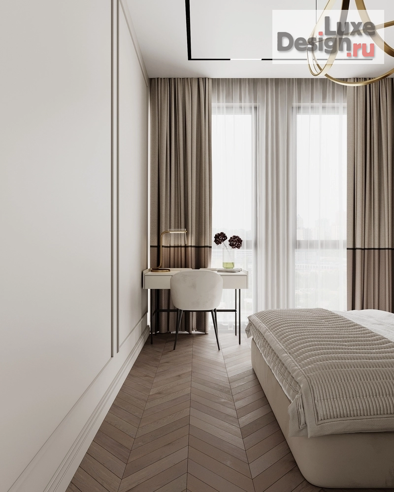 Дизайн интерьера квартиры "МОНОХРОМНАЯ ЭЛЕГАНТНОСТЬ" (фото 34) от дизайнера Алена Зубарева Дизайн интерьера квартиры "МОНОХРОМНАЯ ЭЛЕГАНТНОСТЬ" (фото 34)