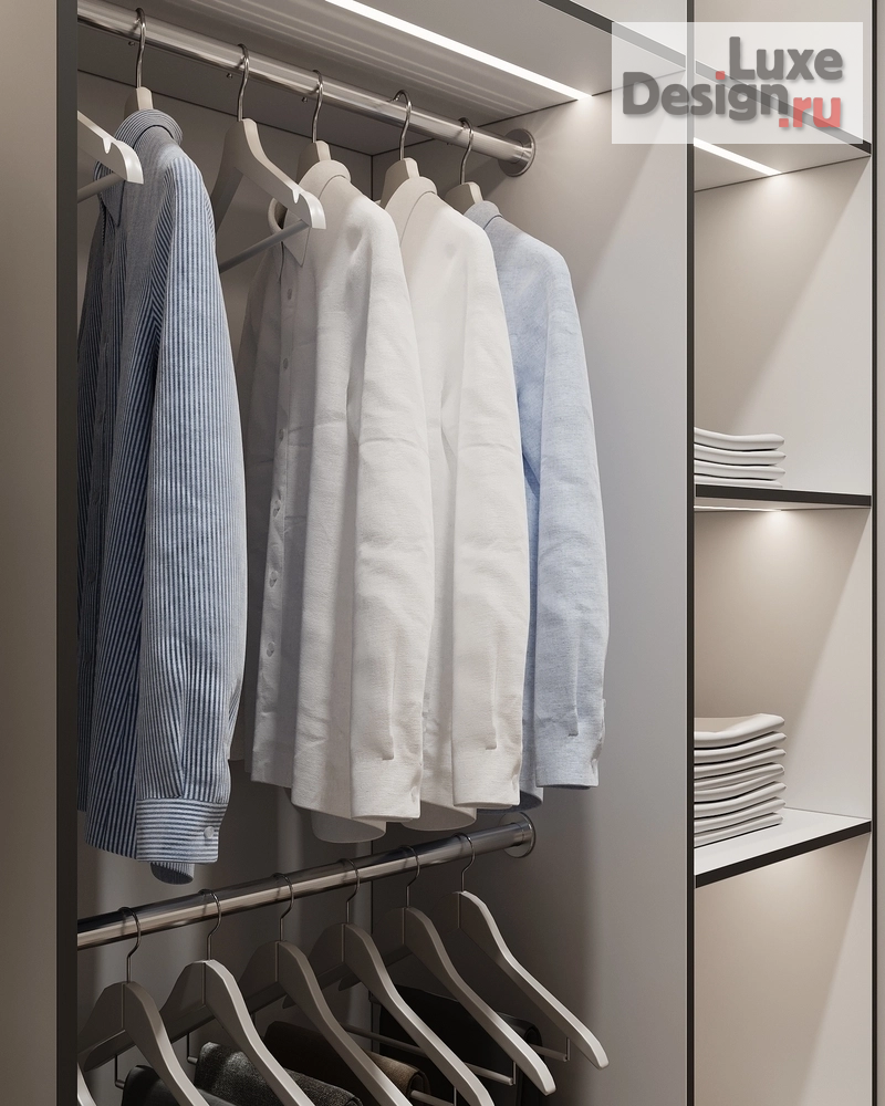 Дизайн интерьера четырехкомнатной квартиры "СЛОЖНАЯ ПЛАНИРОВКА С БОЛЬШИМИ ВОЗМОЖНОСТЯМИ" (фото 40)