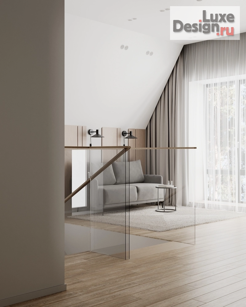 Дизайн интерьера частного дома "УЕДИНЕНИЕ ЗАГОРОДНОГО ДОМА" (фото 39)