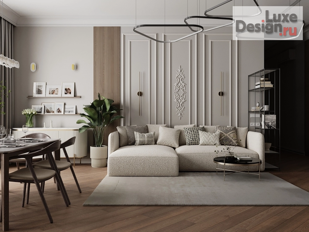 Дизайн интерьера квартиры "НОВЫЙ УРОВЕНЬ ЖИЗНИ В СТАРОЙ МОСКВЕ" (фото 18)