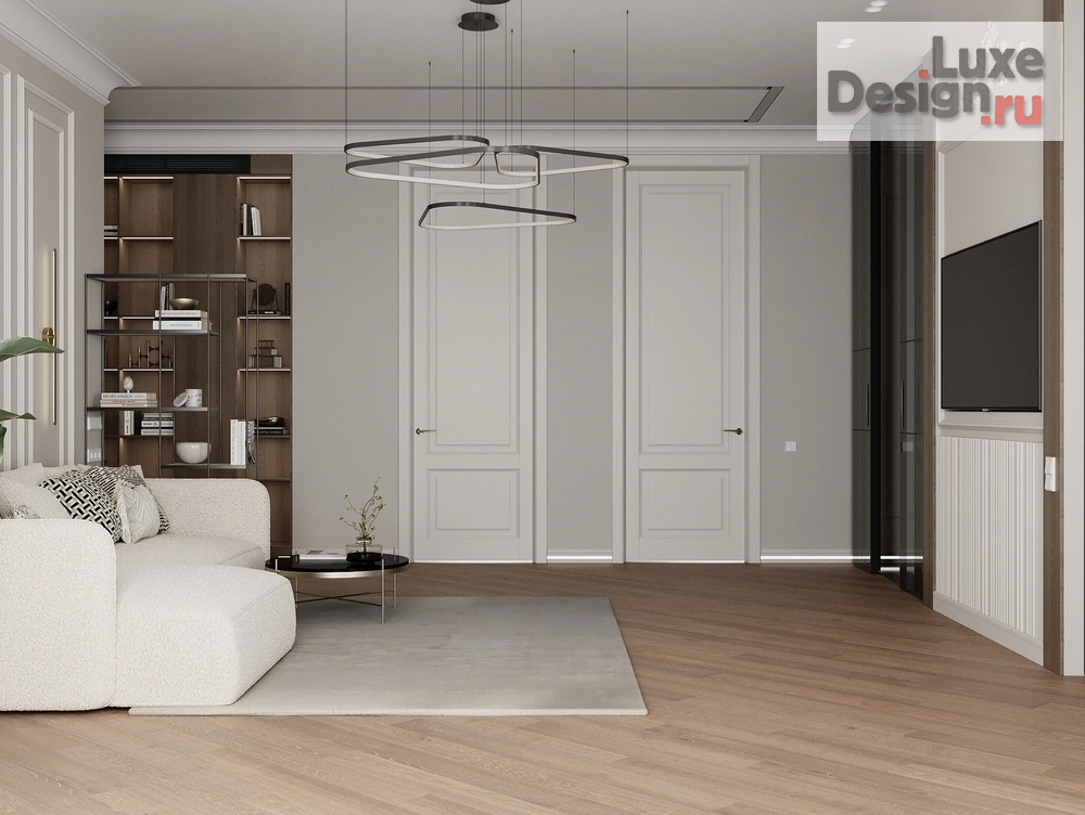 Дизайн интерьера квартиры "НОВЫЙ УРОВЕНЬ ЖИЗНИ В СТАРОЙ МОСКВЕ" (фото 19)