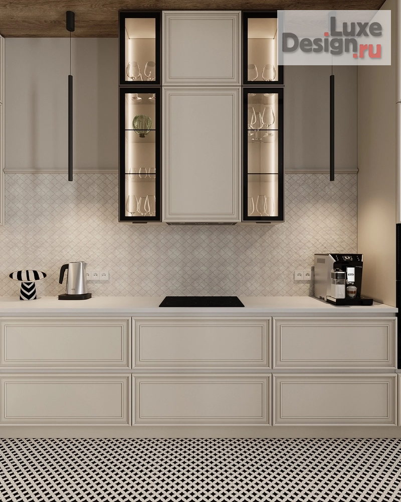 Дизайн интерьера квартиры "НОВЫЙ УРОВЕНЬ ЖИЗНИ В СТАРОЙ МОСКВЕ" (фото 17)