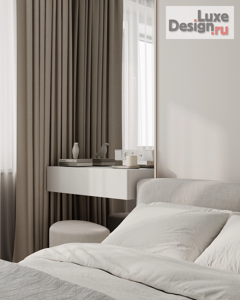 Дизайн интерьера однокомнатной квартиры "МИНИМАЛИЗМ" (фото 15)