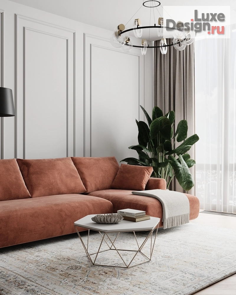 Дизайн интерьера четырехкомнатной квартиры "СЛОЖНАЯ ПЛАНИРОВКА С БОЛЬШИМИ ВОЗМОЖНОСТЯМИ" (фото 26)