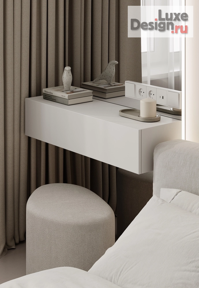 Дизайн интерьера однокомнатной квартиры "МИНИМАЛИЗМ" (фото 7)