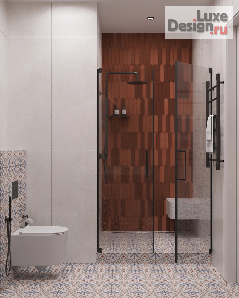 Дизайн интерьера четырехкомнатной квартиры "СКАЗКА В МАРОККАНСКОМ СТИЛЕ" (фото 27)