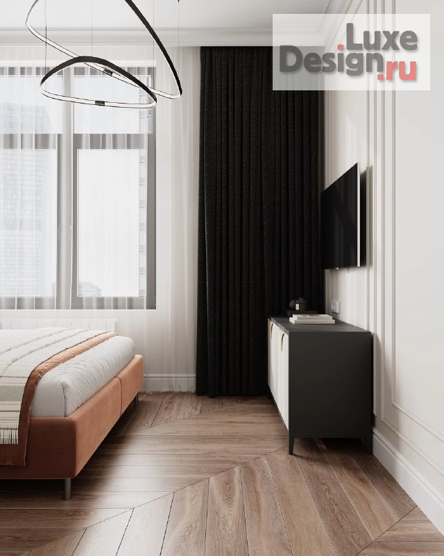 Дизайн интерьера четырехкомнатной квартиры "ИЗ ДВУХ КВАРТИР ОДНУ" (фото 49)