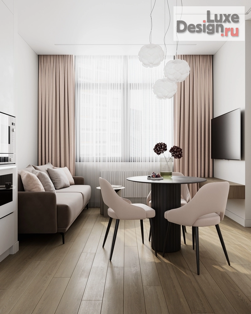 Дизайн интерьера двухкомнатной квартиры "НАСТРОЕНИЕ ЛЕТА" (фото 9)