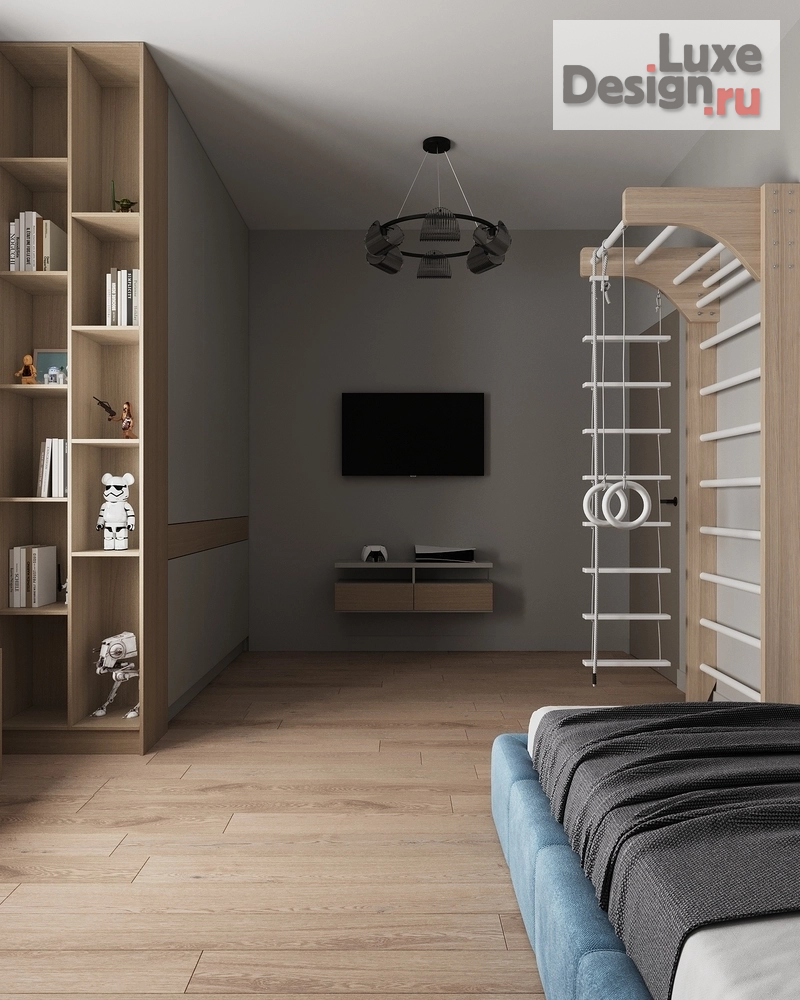 Дизайн интерьера частного дома "ДОМ В СТИЛЕ РАЙТА" (фото 34)