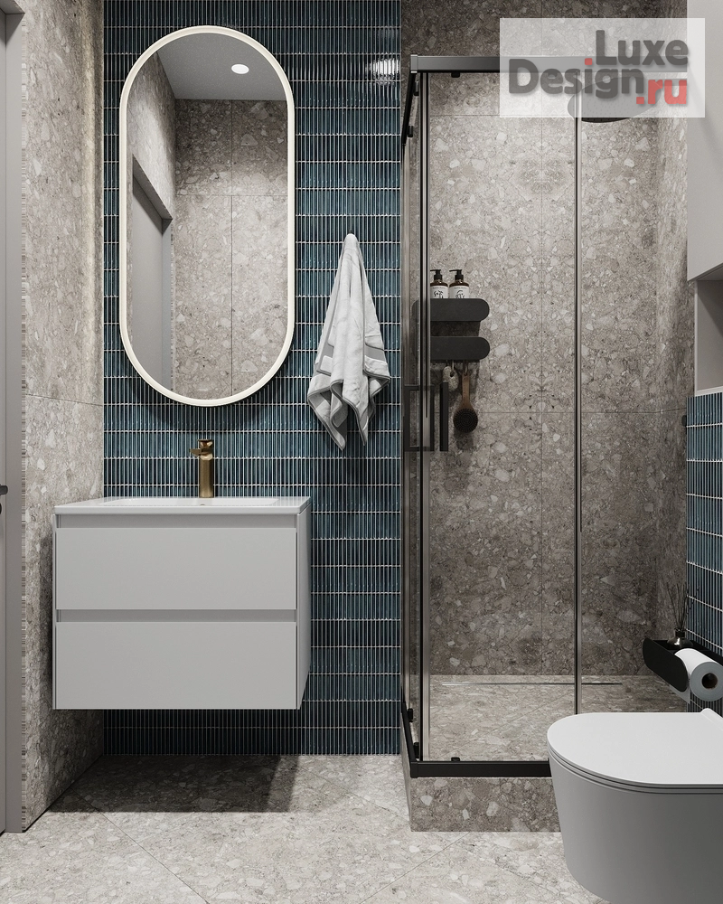 Дизайн интерьера четырехкомнатной квартиры "СЛОЖНАЯ ПЛАНИРОВКА С БОЛЬШИМИ ВОЗМОЖНОСТЯМИ" (фото 20)