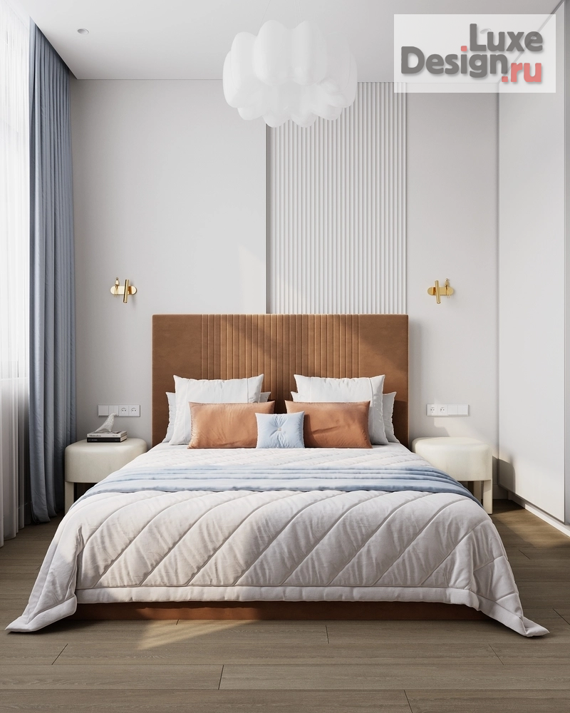 Дизайн интерьера двухкомнатной квартиры "НАСТРОЕНИЕ ЛЕТА" (фото 1)