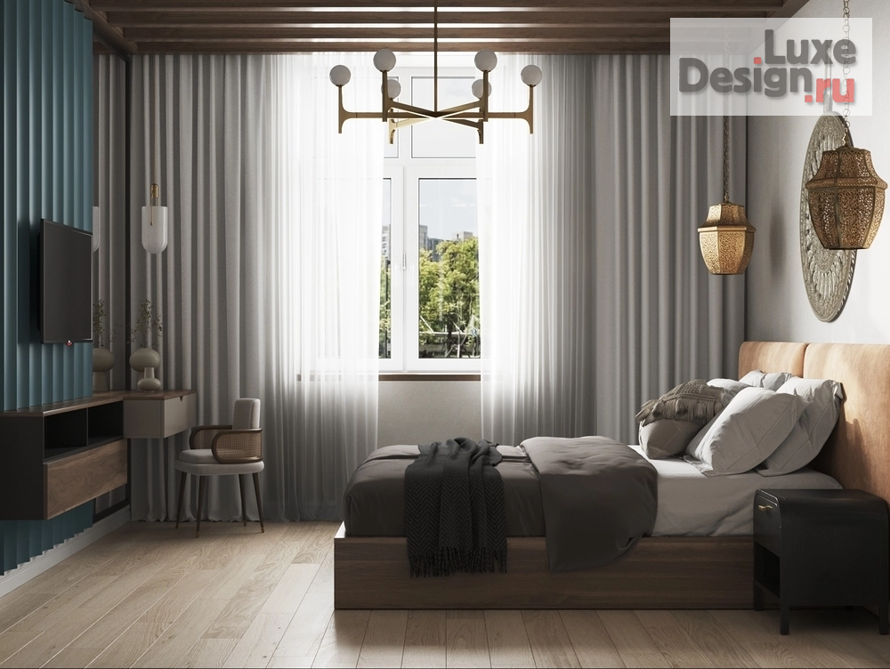 Дизайн интерьера четырехкомнатной квартиры "СКАЗКА В МАРОККАНСКОМ СТИЛЕ" (фото 6)