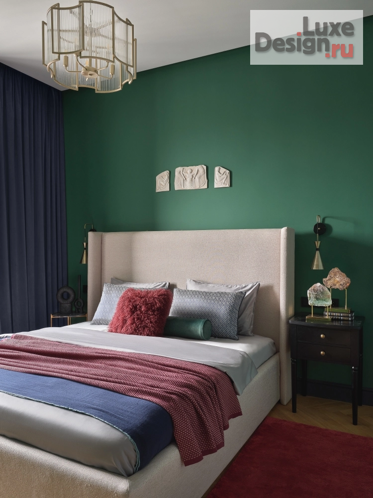 Дизайн интерьера трехкомнатной квартиры "ЖК Серебряный фонтан" (фото 4)