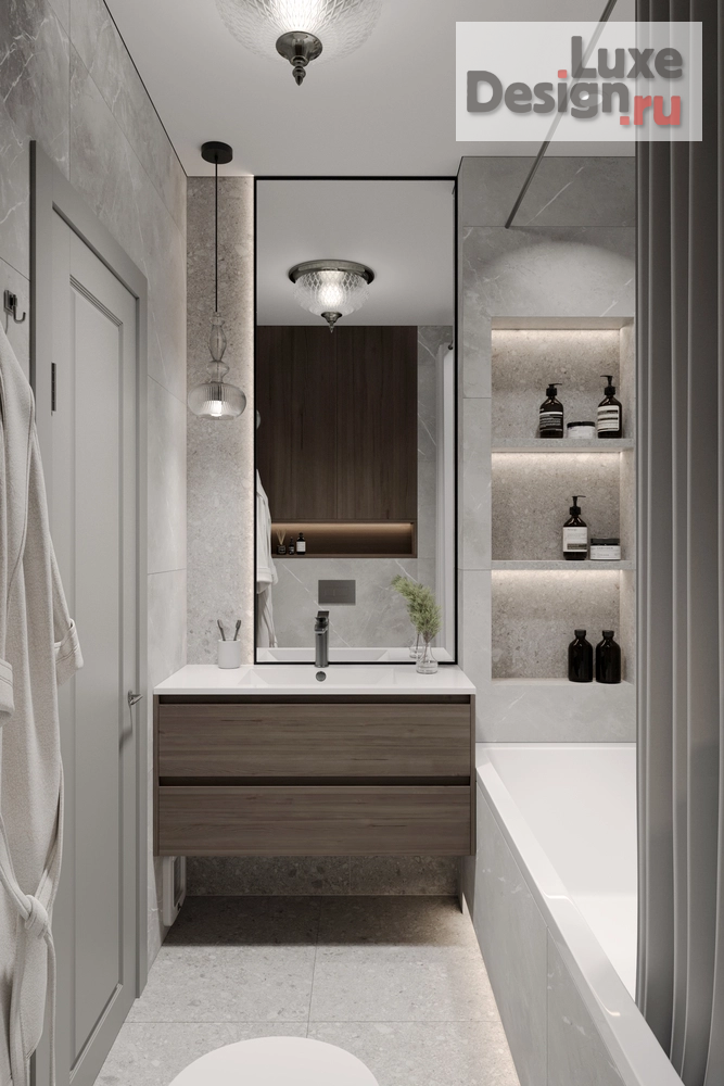 Дизайн интерьера трехкомнатной квартиры "Дизайн квартиры в современном стиле" (фото 10)