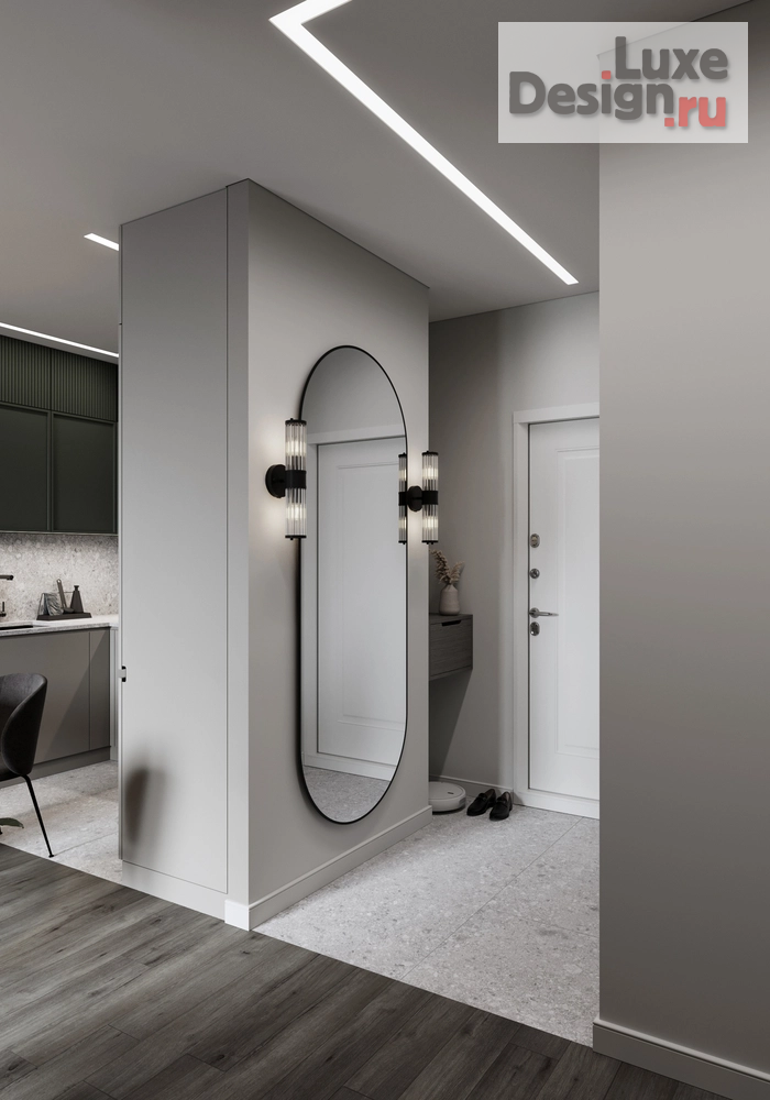 Дизайн интерьера трехкомнатной квартиры "Дизайн квартиры в современном стиле" (фото 13)