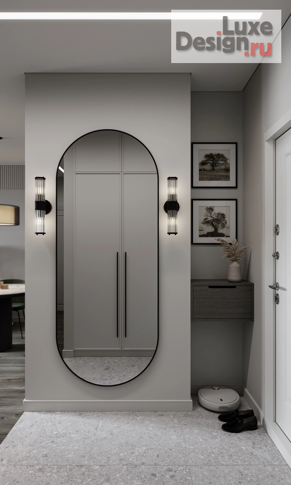 Дизайн интерьера трехкомнатной квартиры "Дизайн квартиры в современном стиле" (фото 14)