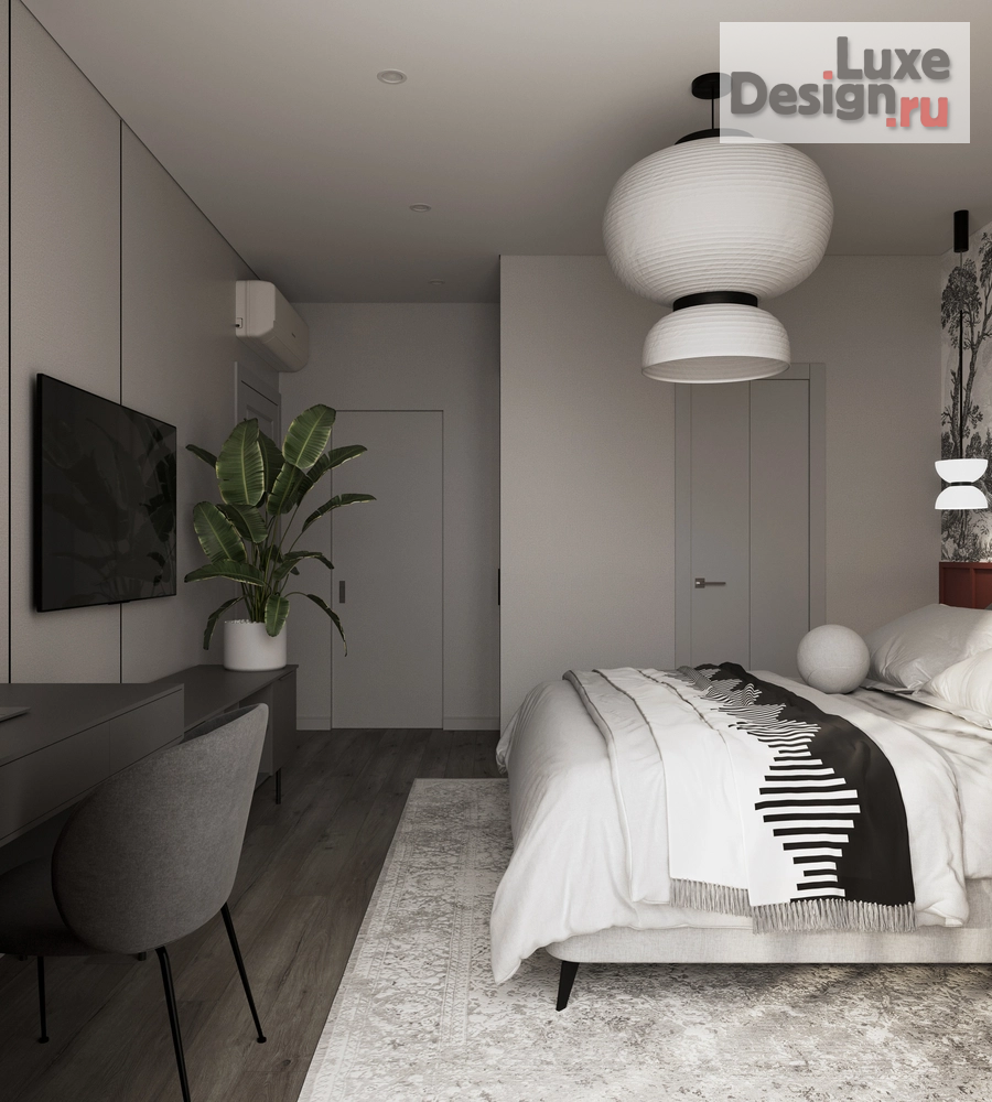 Дизайн интерьера трехкомнатной квартиры "Дизайн квартиры в современном стиле" (фото 17)