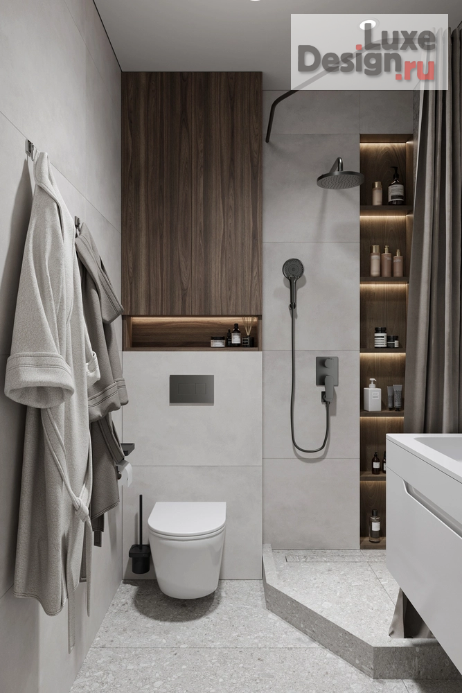 Дизайн интерьера трехкомнатной квартиры "Дизайн квартиры в современном стиле" (фото 4)