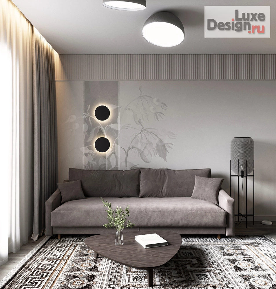 Дизайн интерьера трехкомнатной квартиры "Дизайн квартиры в современном стиле" (фото 7)