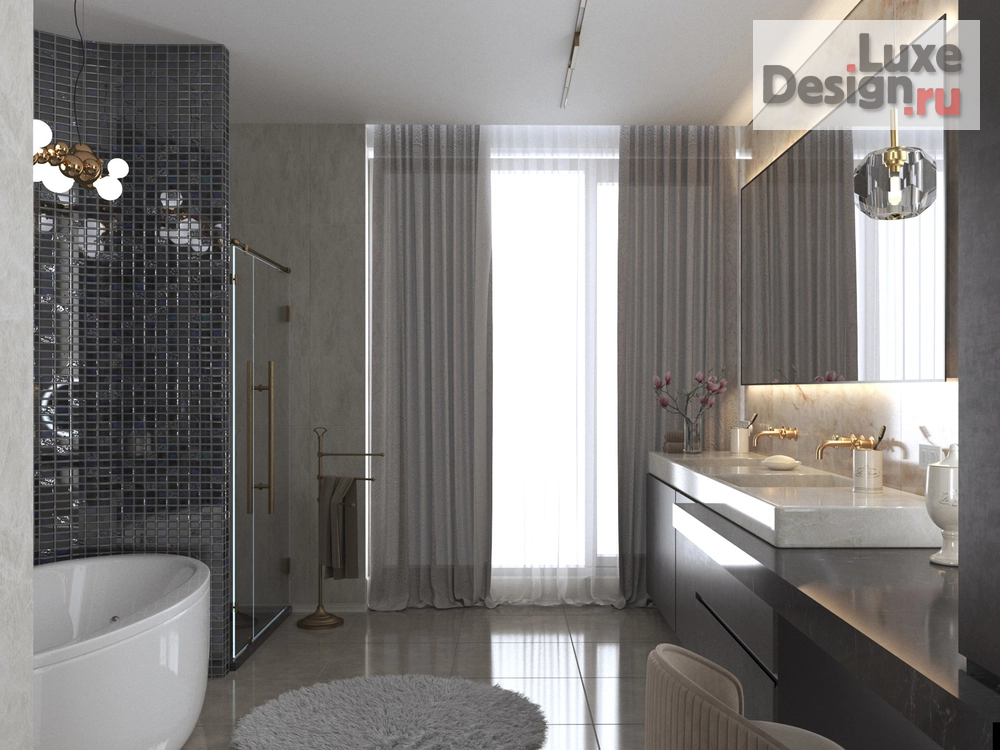 Дизайн интерьера частного дома "Коттедж в Марункино" (фото 19)