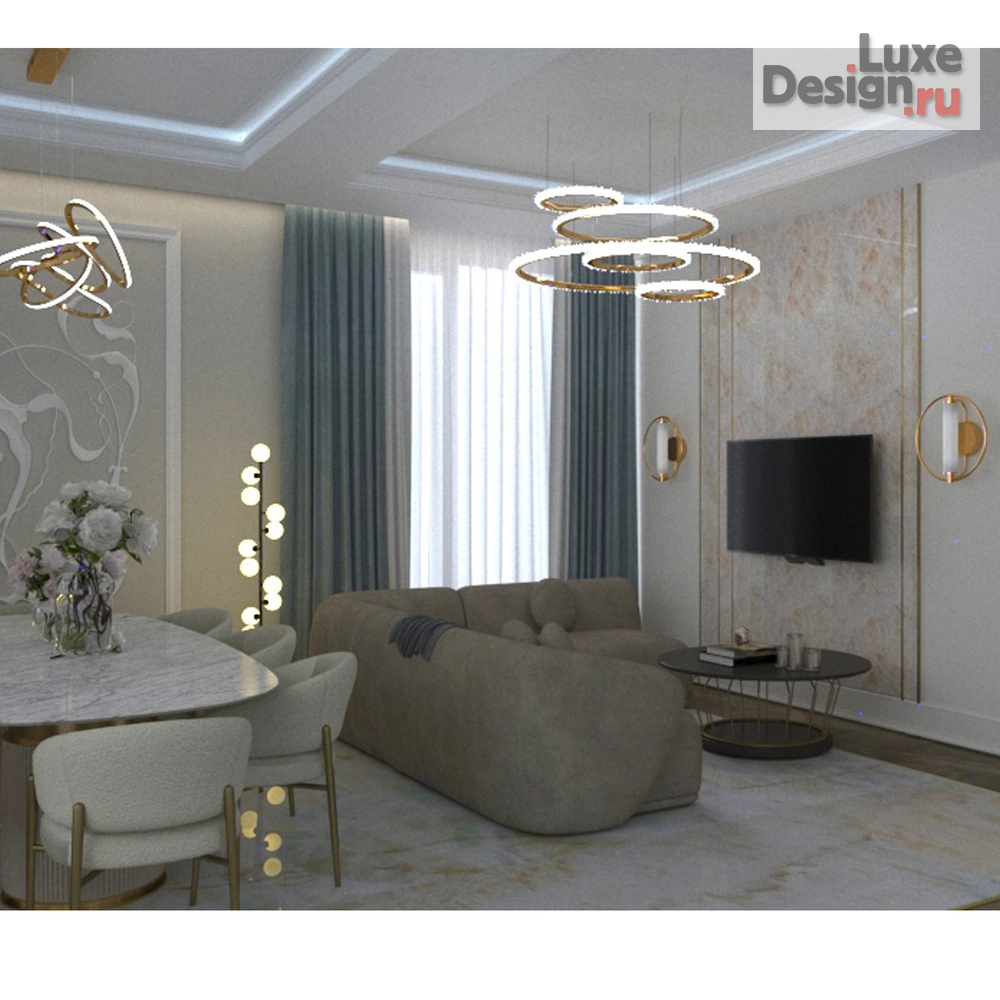 Дизайн интерьера частного дома "Коттедж в Марункино" (фото 7)