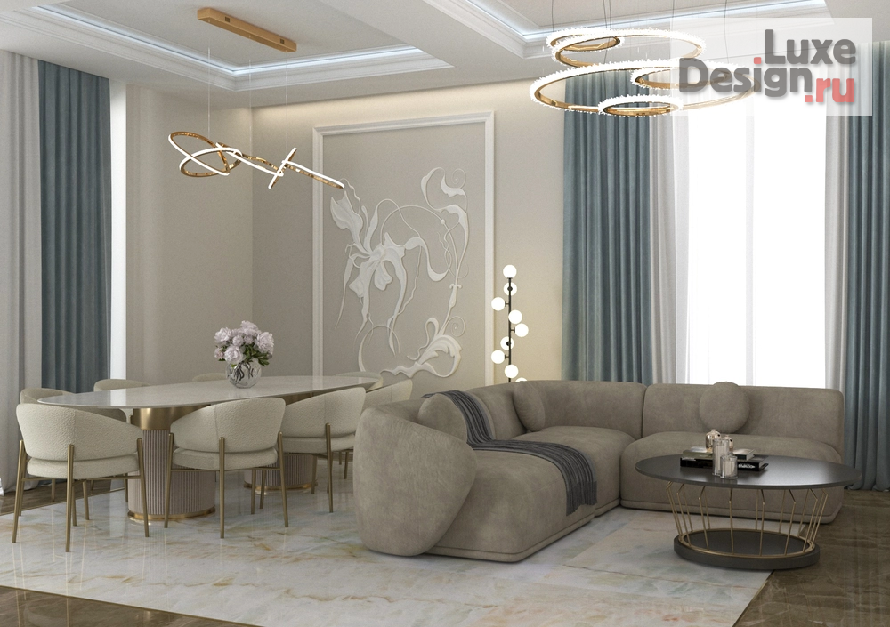 Дизайн интерьера частного дома "Коттедж в Марункино" (фото 8)