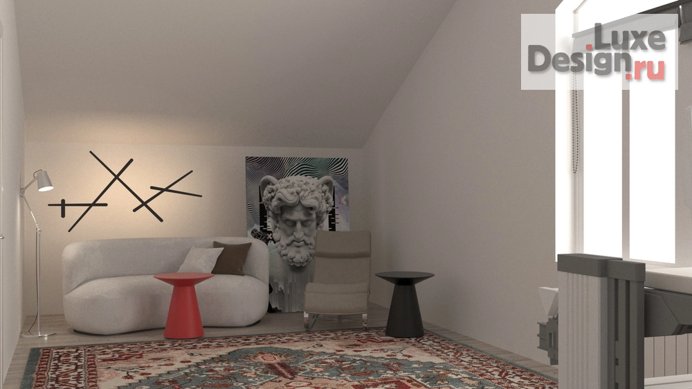 Дизайн интерьера частного дома "Коттедж в Марункино" (фото 23)