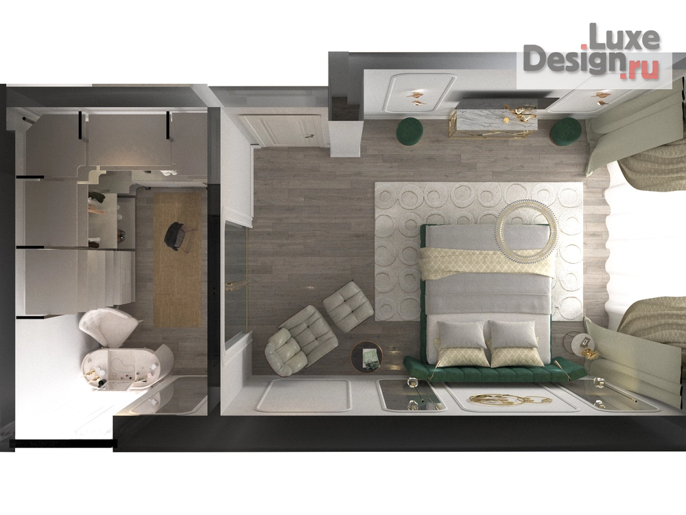 Дизайн интерьера частного дома "Коттедж в Марункино" (фото 35)