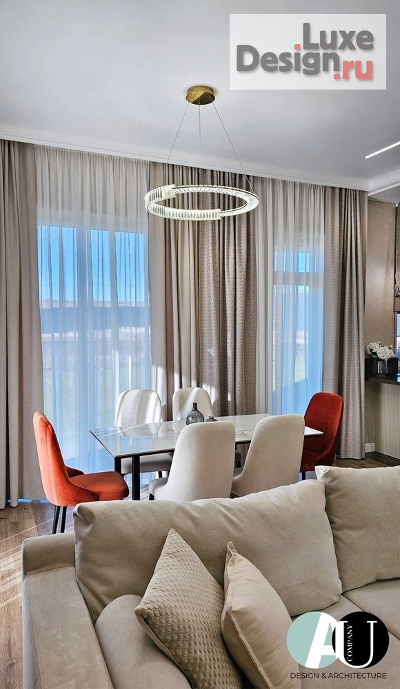 Дизайн интерьера коттеджа "Дизайн частного дома 160м2." (фото 8)