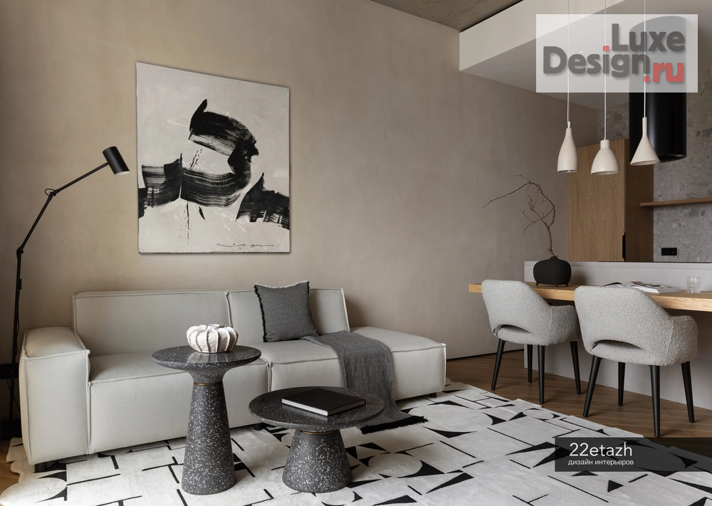 Дизайн интерьера апартаментов "Проект апартаментов в ЖК Slava" (фото 1)