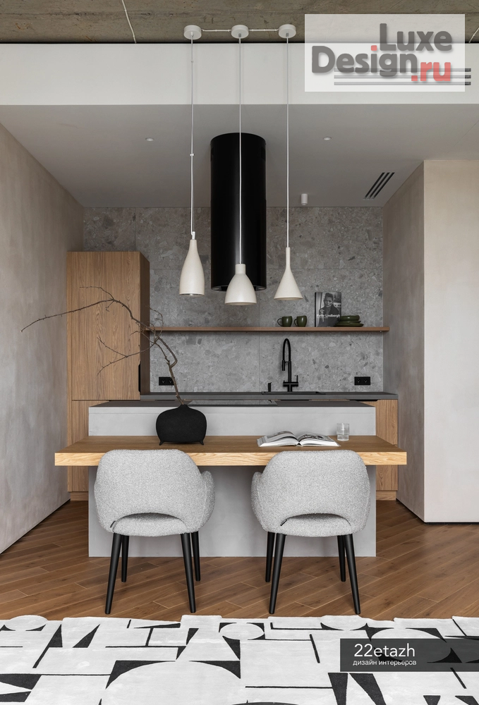 Дизайн интерьера апартаментов "Проект апартаментов в ЖК Slava" (фото 2)