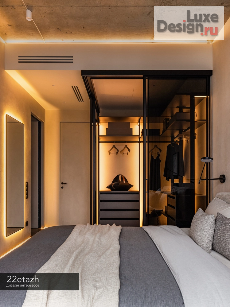 Дизайн интерьера апартаментов "Проект апартаментов в ЖК Slava" (фото 8)