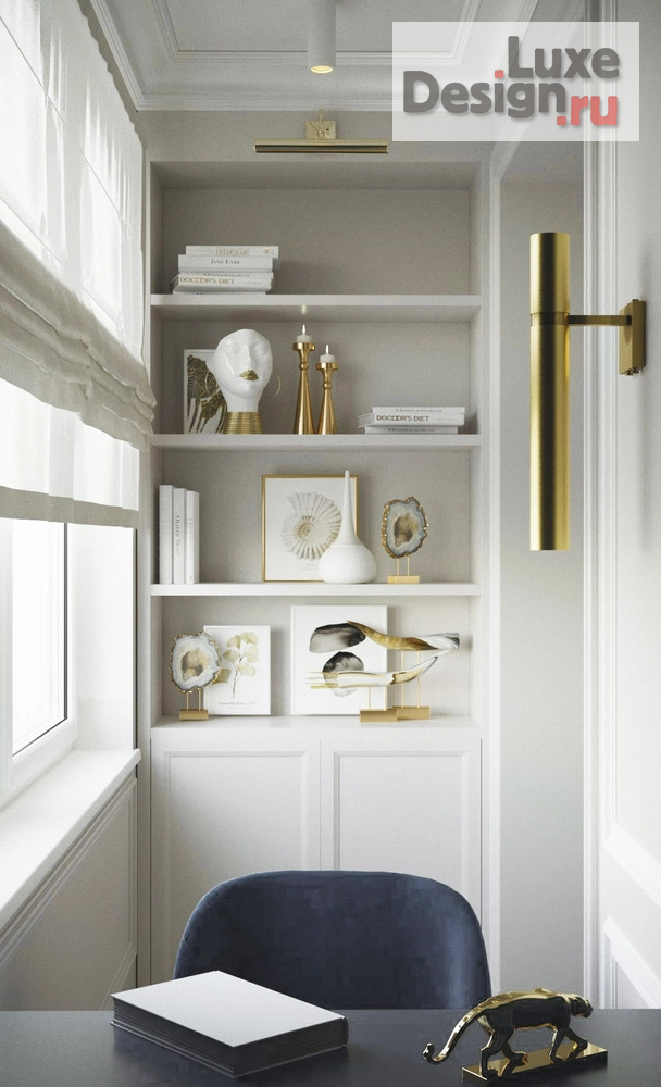 Дизайн интерьера трехкомнатной квартиры "ЖК Галатика" (фото 9)