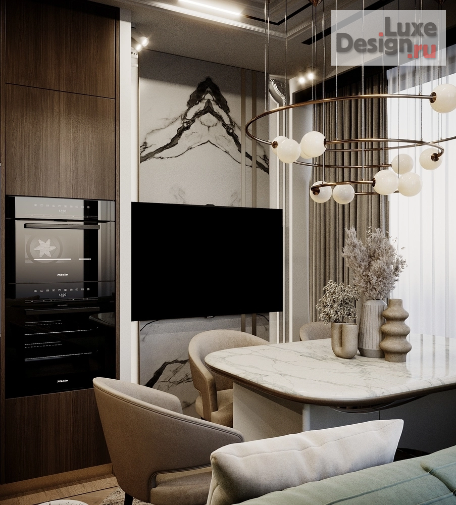 Дизайн интерьера трехкомнатной квартиры "Квартира в ЖК "Зиларт"" (фото 14)