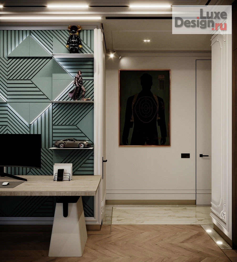 Дизайн интерьера трехкомнатной квартиры "Квартира в ЖК "Зиларт"" (фото 15)