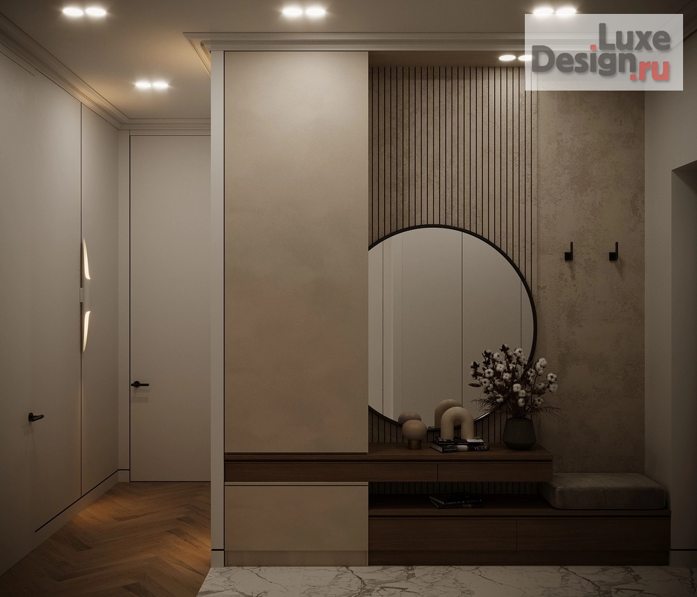 Дизайн интерьера трехкомнатной квартиры "Квартира в ЖК Невский №4" (фото 13)