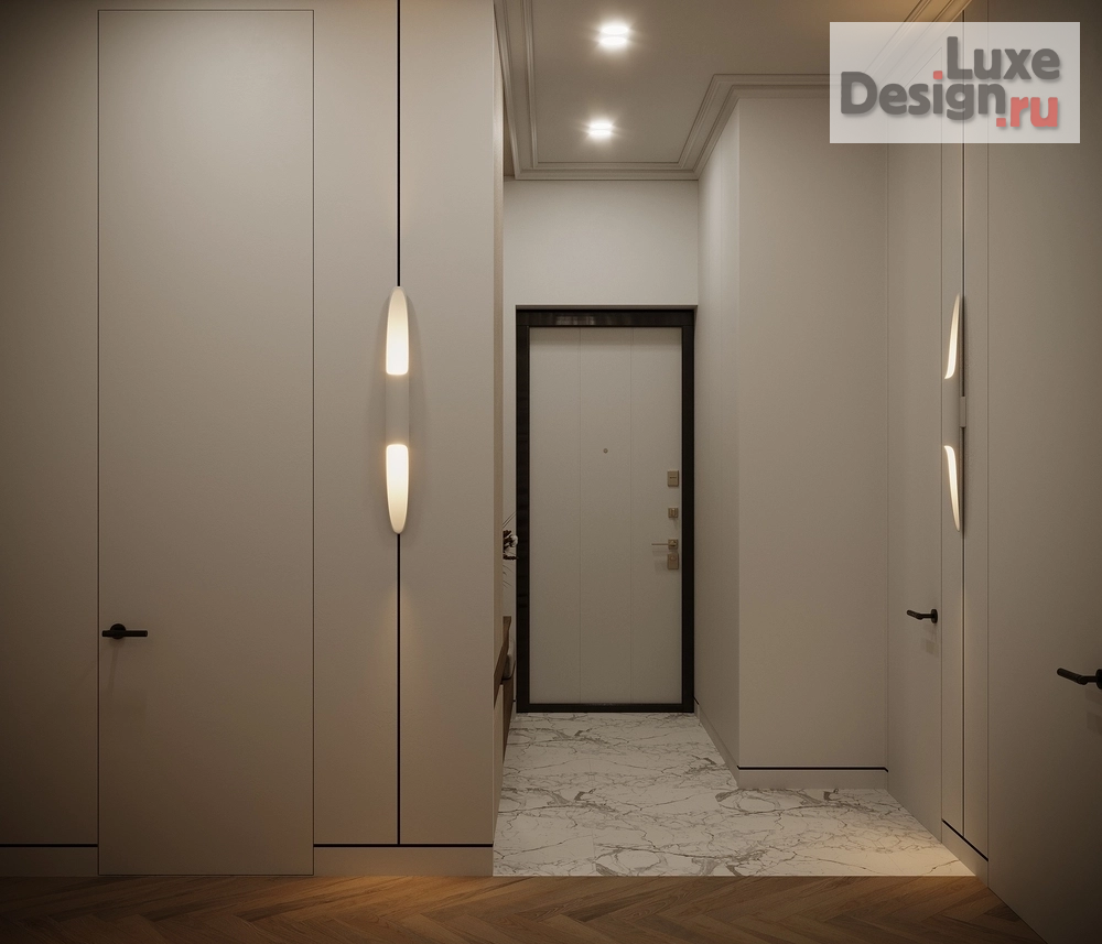 Дизайн интерьера трехкомнатной квартиры "Квартира в ЖК Невский №4" (фото 14)