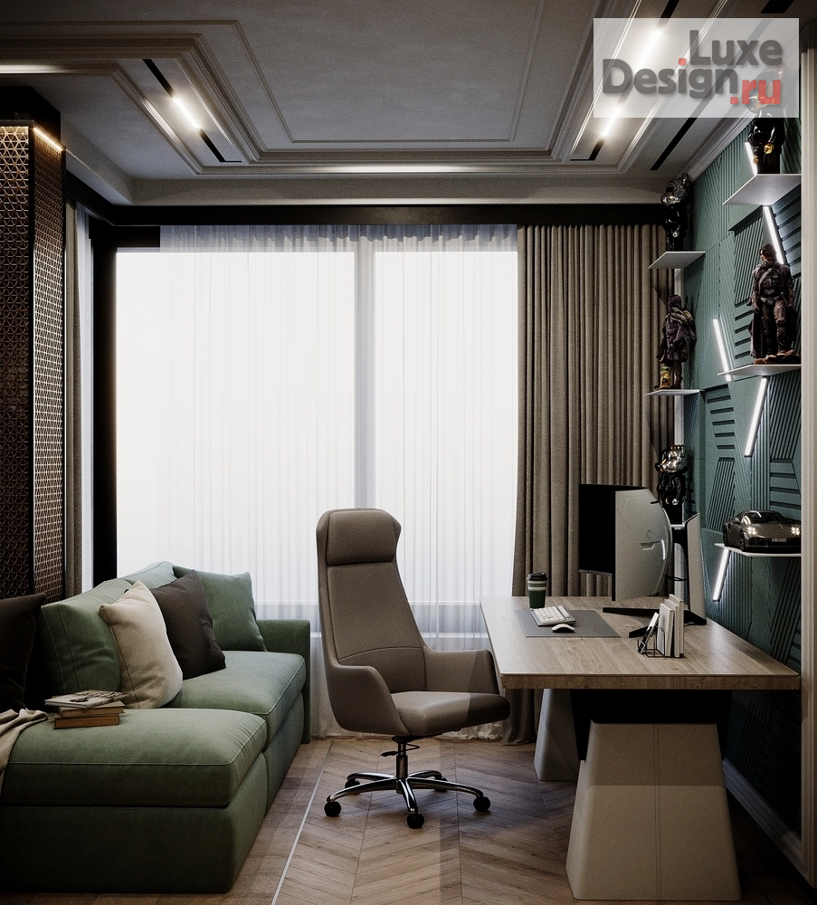 Дизайн интерьера трехкомнатной квартиры "Квартира в ЖК "Зиларт"" (фото 16)