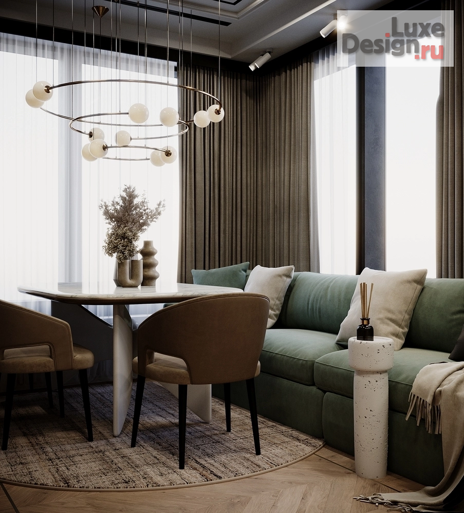 Дизайн интерьера трехкомнатной квартиры "Квартира в ЖК "Зиларт"" (фото 17)