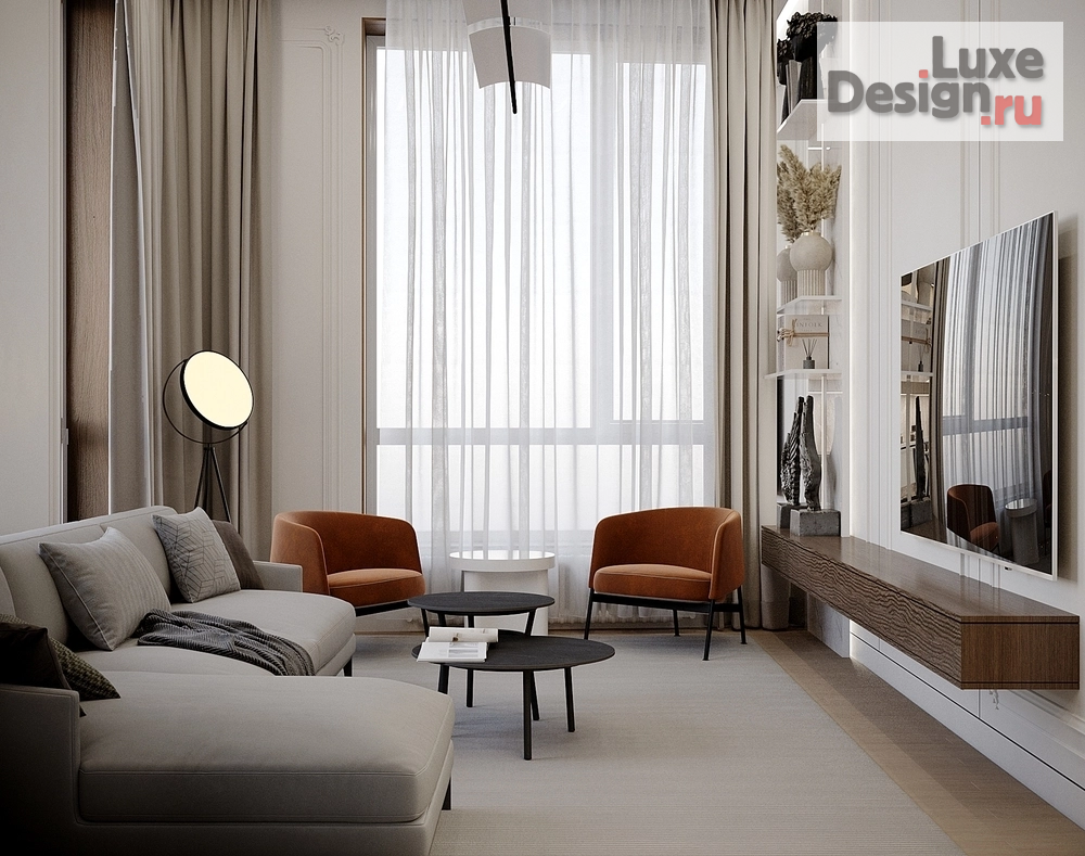 Дизайн интерьера трехкомнатной квартиры "Квартира в ЖК "Невский" №2" (фото 22)