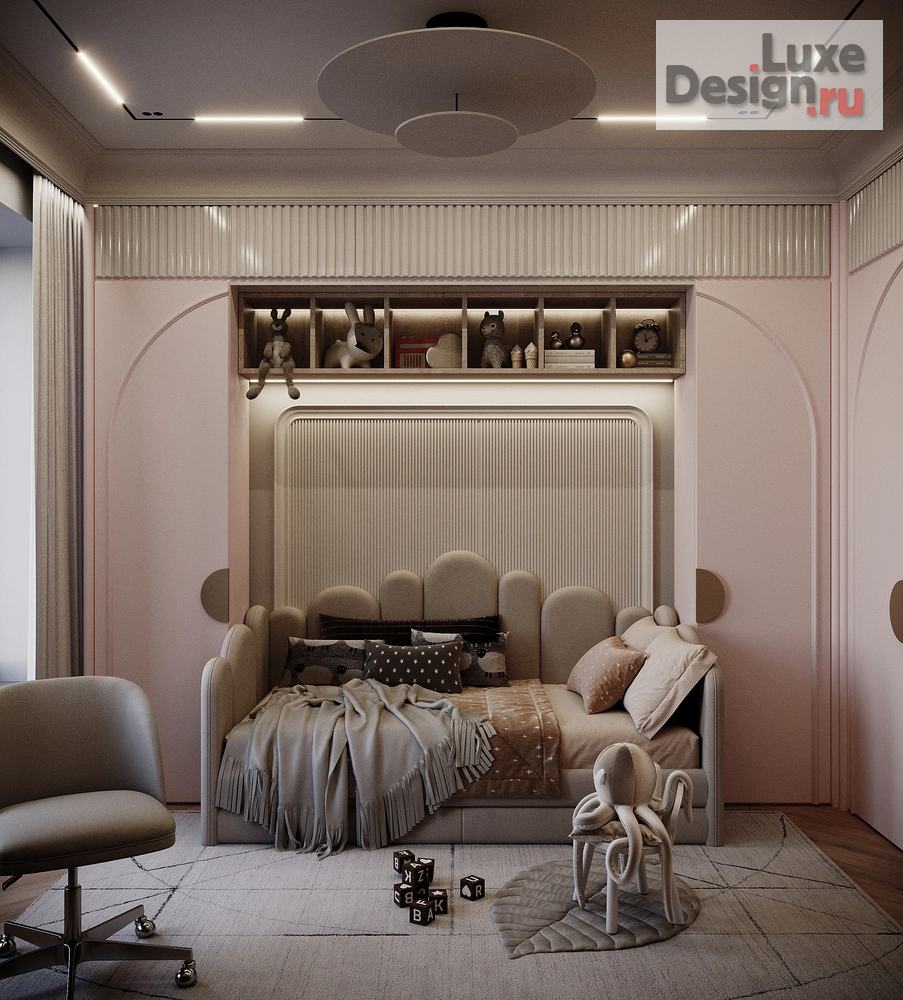 Дизайн интерьера трехкомнатной квартиры "Квартира в ЖК "Зиларт"" (фото 22)