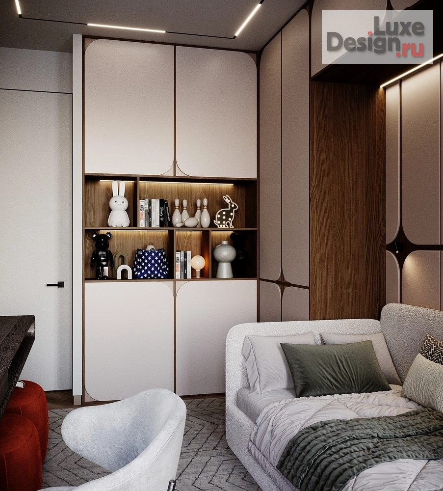 Дизайн интерьера трехкомнатной квартиры "Квартира в ЖК "Зиларт"" (фото 28)