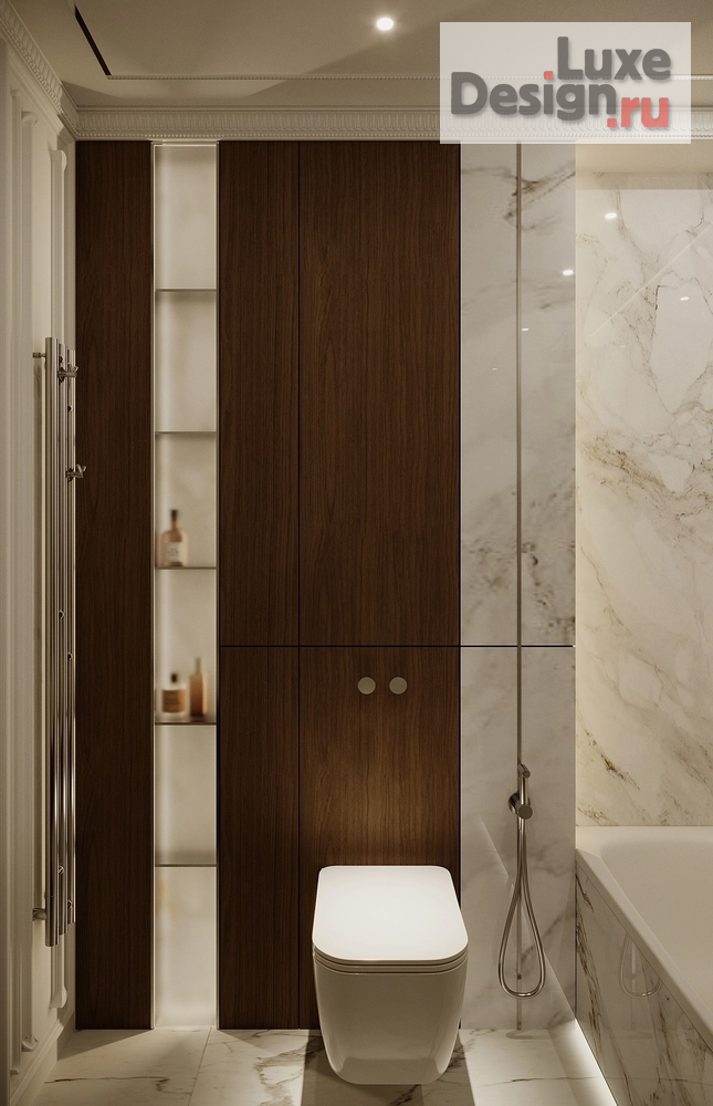 Дизайн интерьера трехкомнатной квартиры "Квартира в ЖК "Зиларт"" (фото 31)