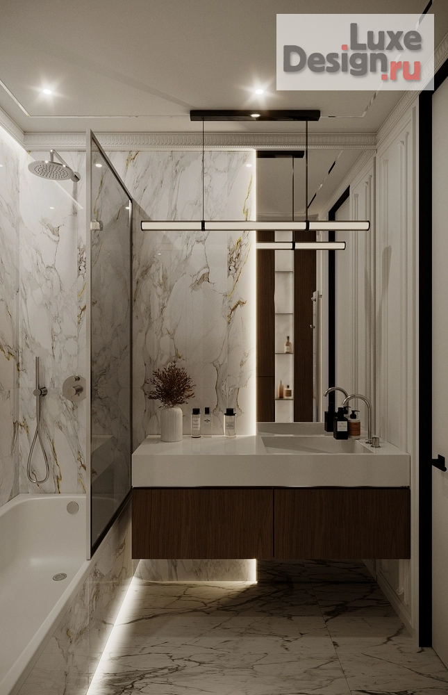 Дизайн интерьера трехкомнатной квартиры "Квартира в ЖК "Зиларт"" (фото 33)