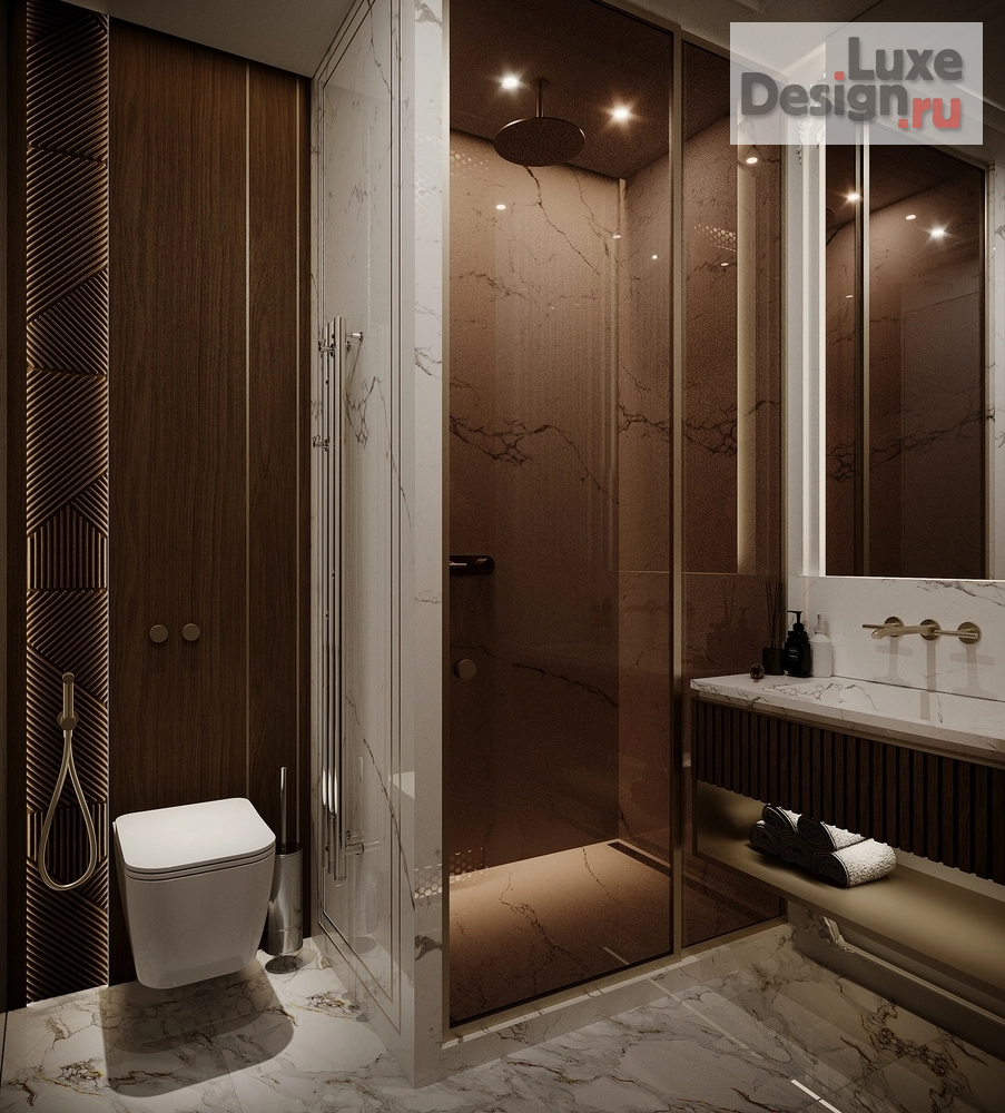 Дизайн интерьера трехкомнатной квартиры "Квартира в ЖК "Зиларт"" (фото 35)