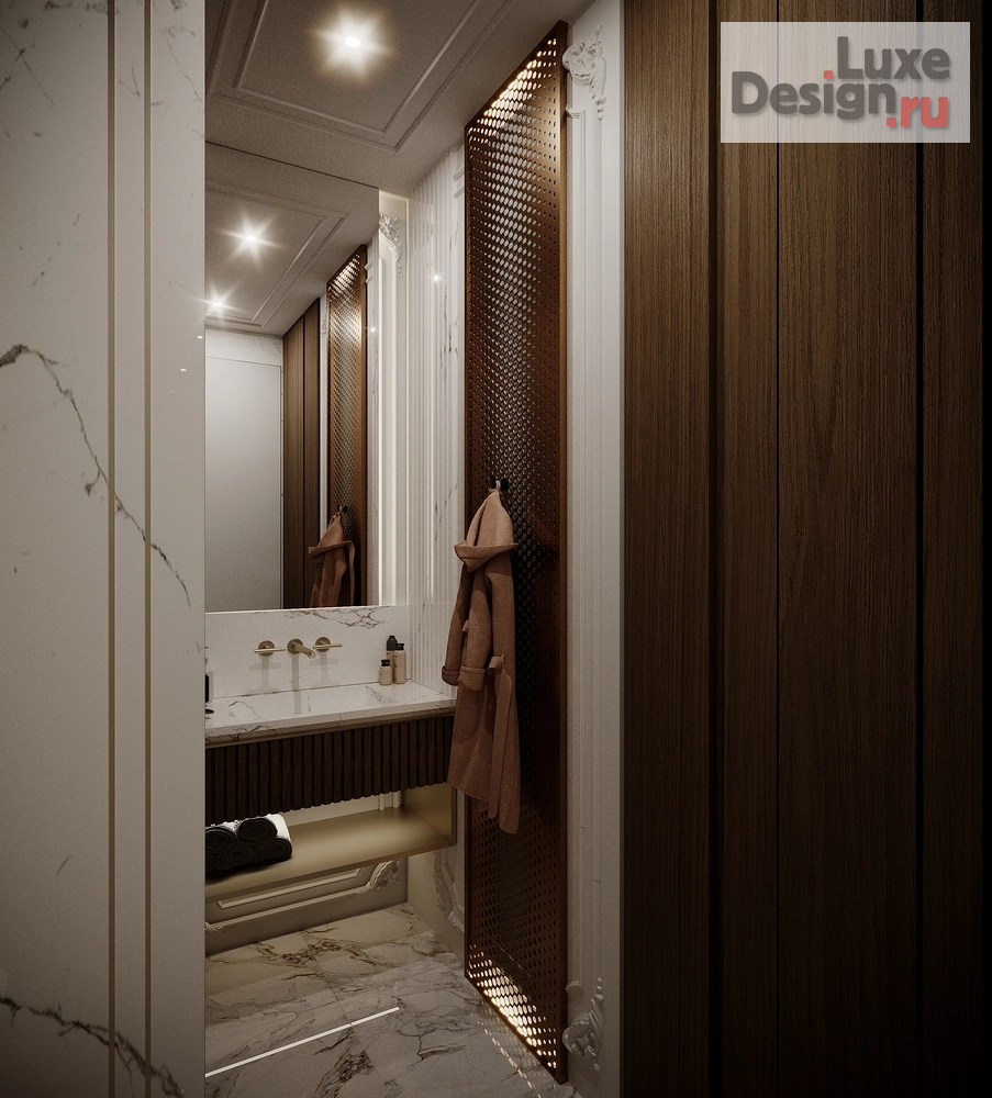 Дизайн интерьера трехкомнатной квартиры "Квартира в ЖК "Зиларт"" (фото 36)