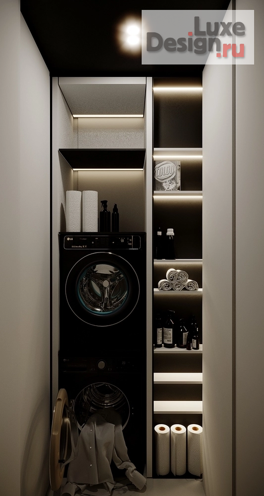 Дизайн интерьера трехкомнатной квартиры "Квартира в ЖК "Невский" №2" (фото 10)