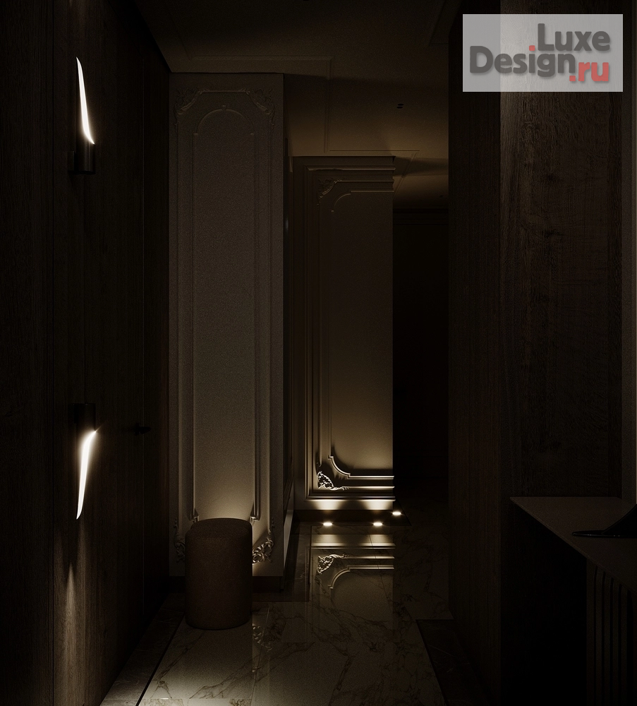 Дизайн интерьера трехкомнатной квартиры "Квартира в ЖК "Зиларт"" (фото 5)