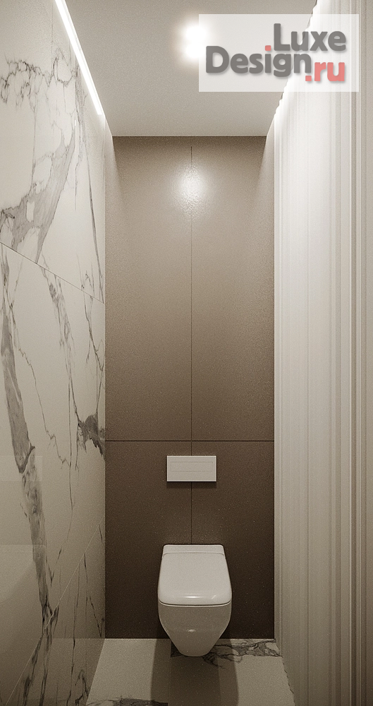 Дизайн интерьера трехкомнатной квартиры "Квартира в ЖК "Невский" №2" (фото 11)