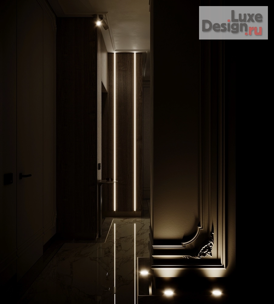 Дизайн интерьера трехкомнатной квартиры "Квартира в ЖК "Зиларт"" (фото 8)